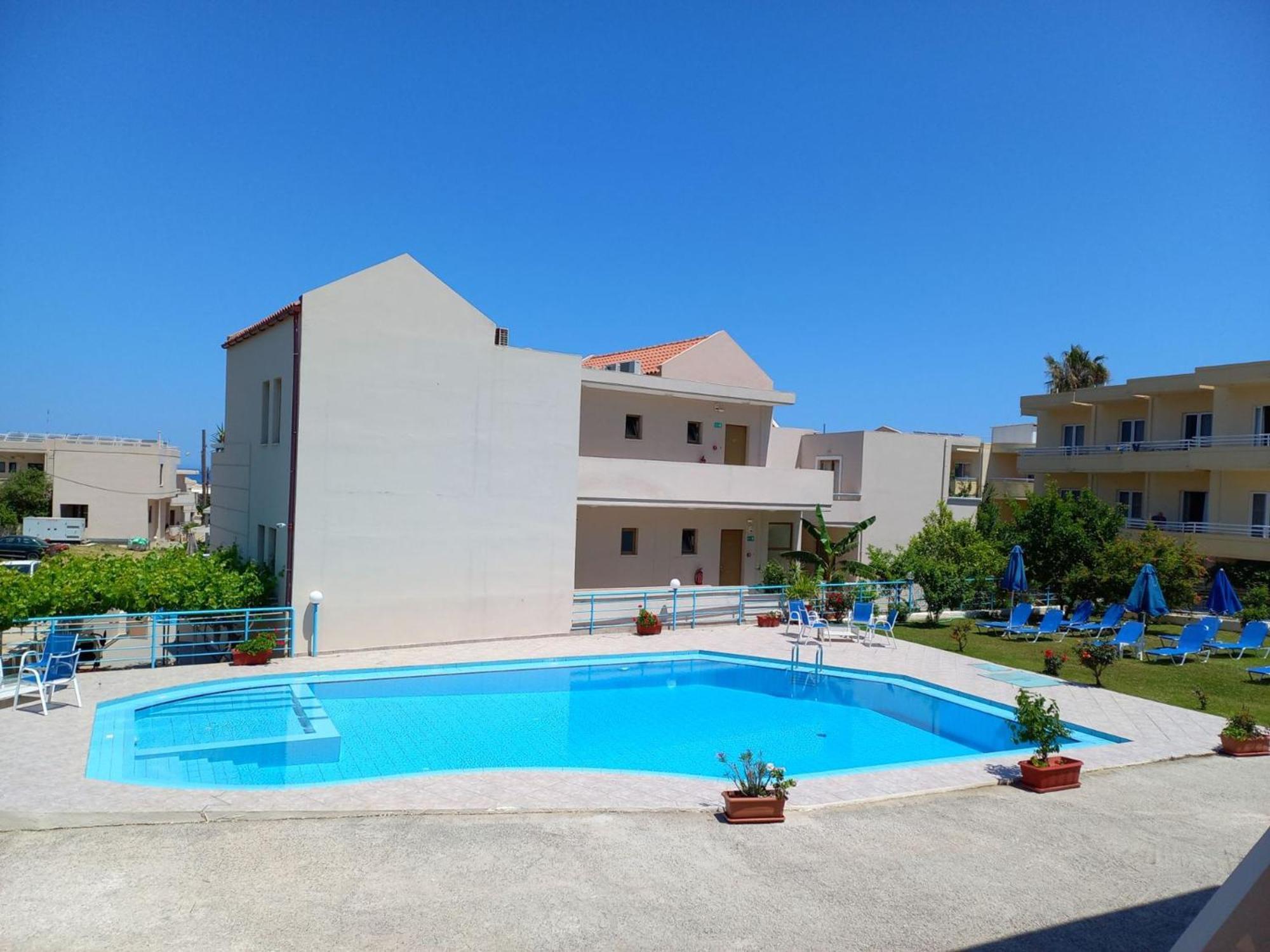 Litinas Apartments With Pool Agia Marina  Luaran gambar