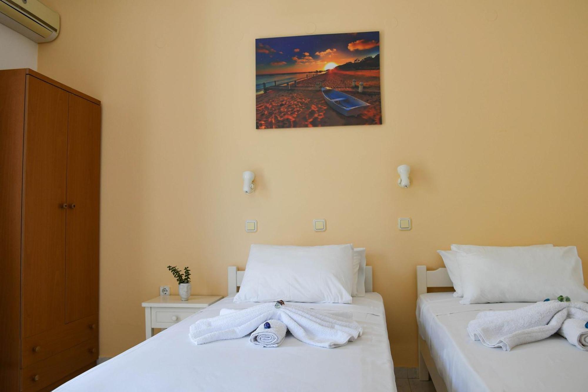 Litinas Apartments With Pool Agia Marina  Luaran gambar