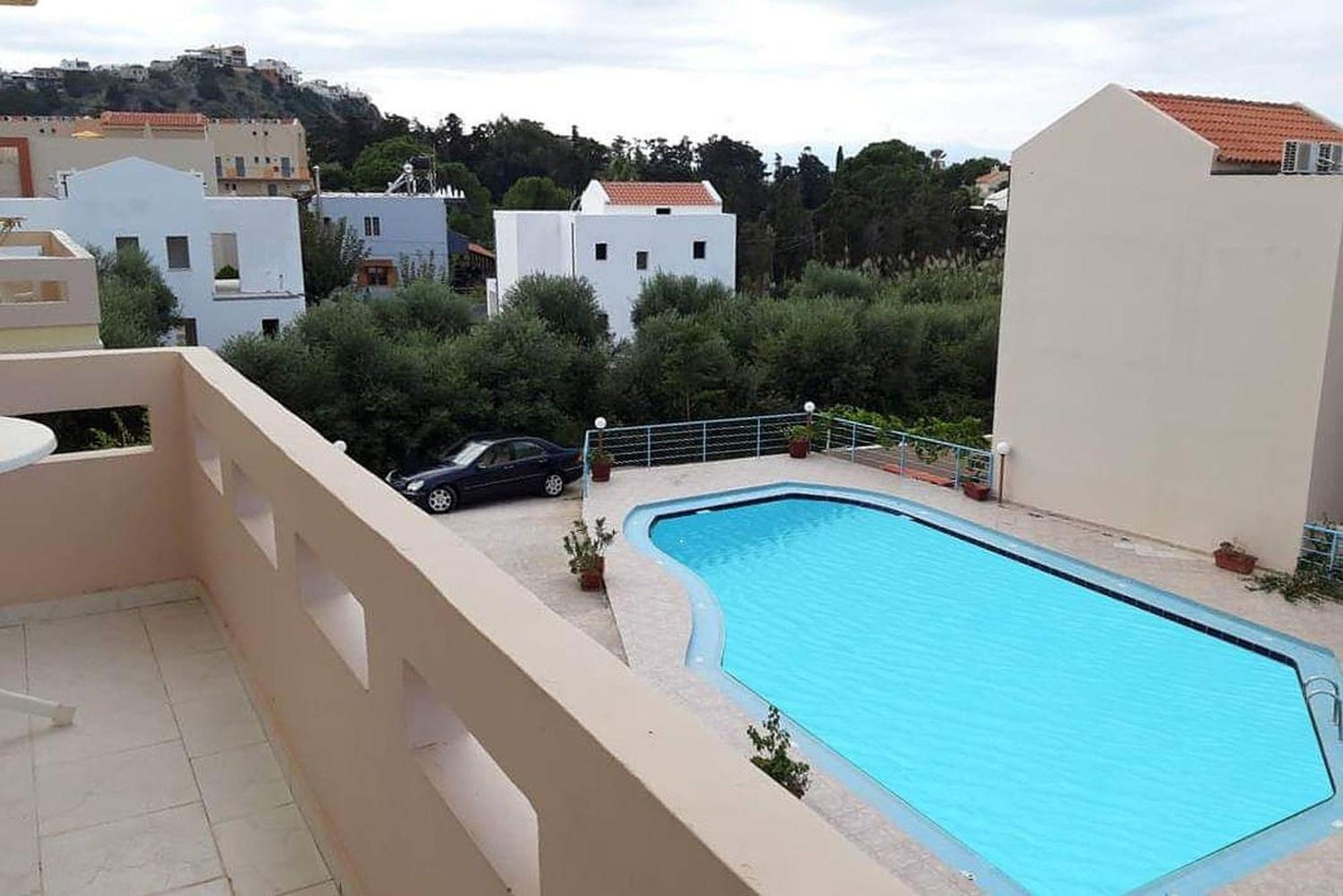 Litinas Apartments With Pool Agia Marina  Luaran gambar