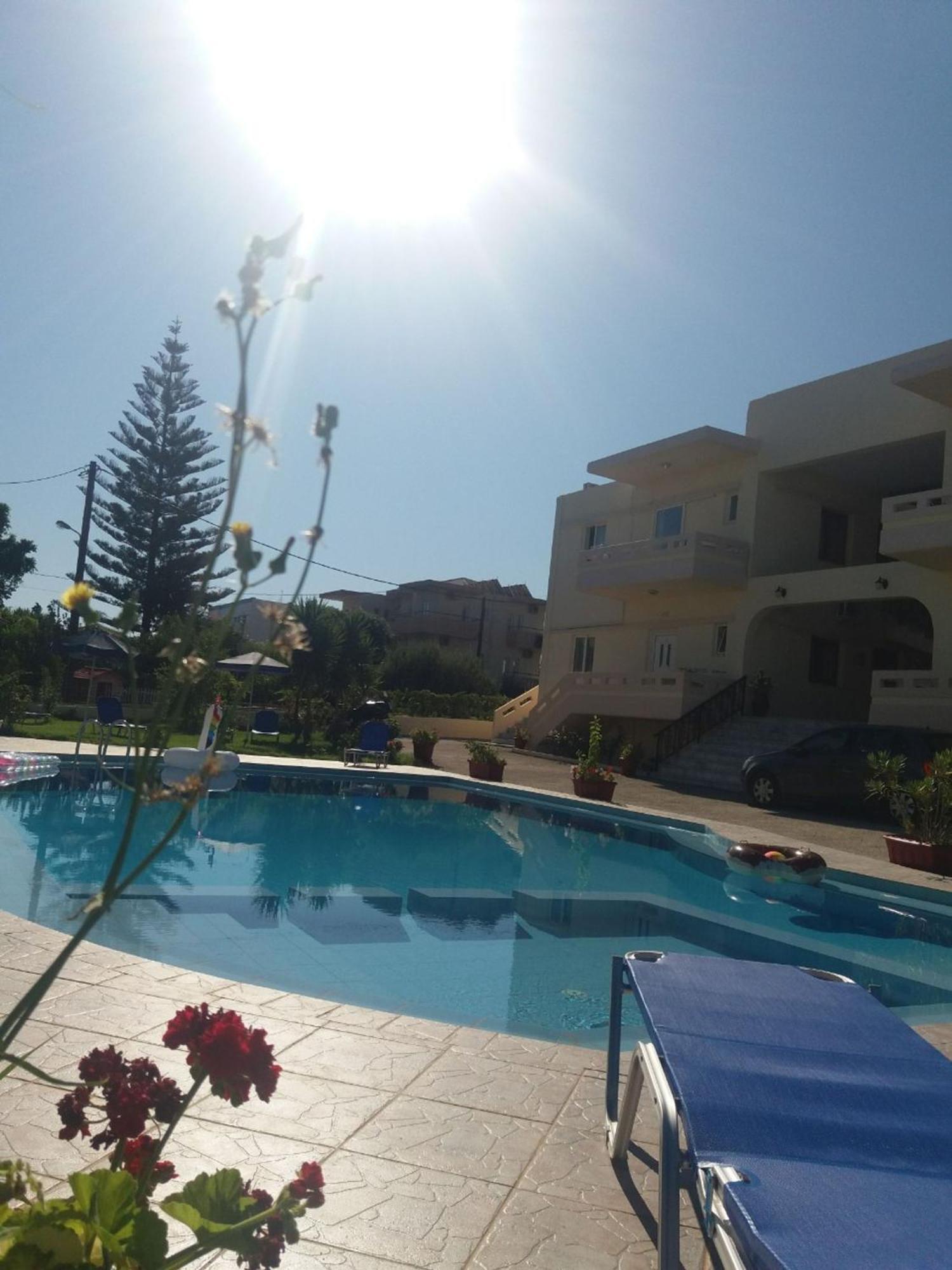 Litinas Apartments With Pool Agia Marina  Luaran gambar