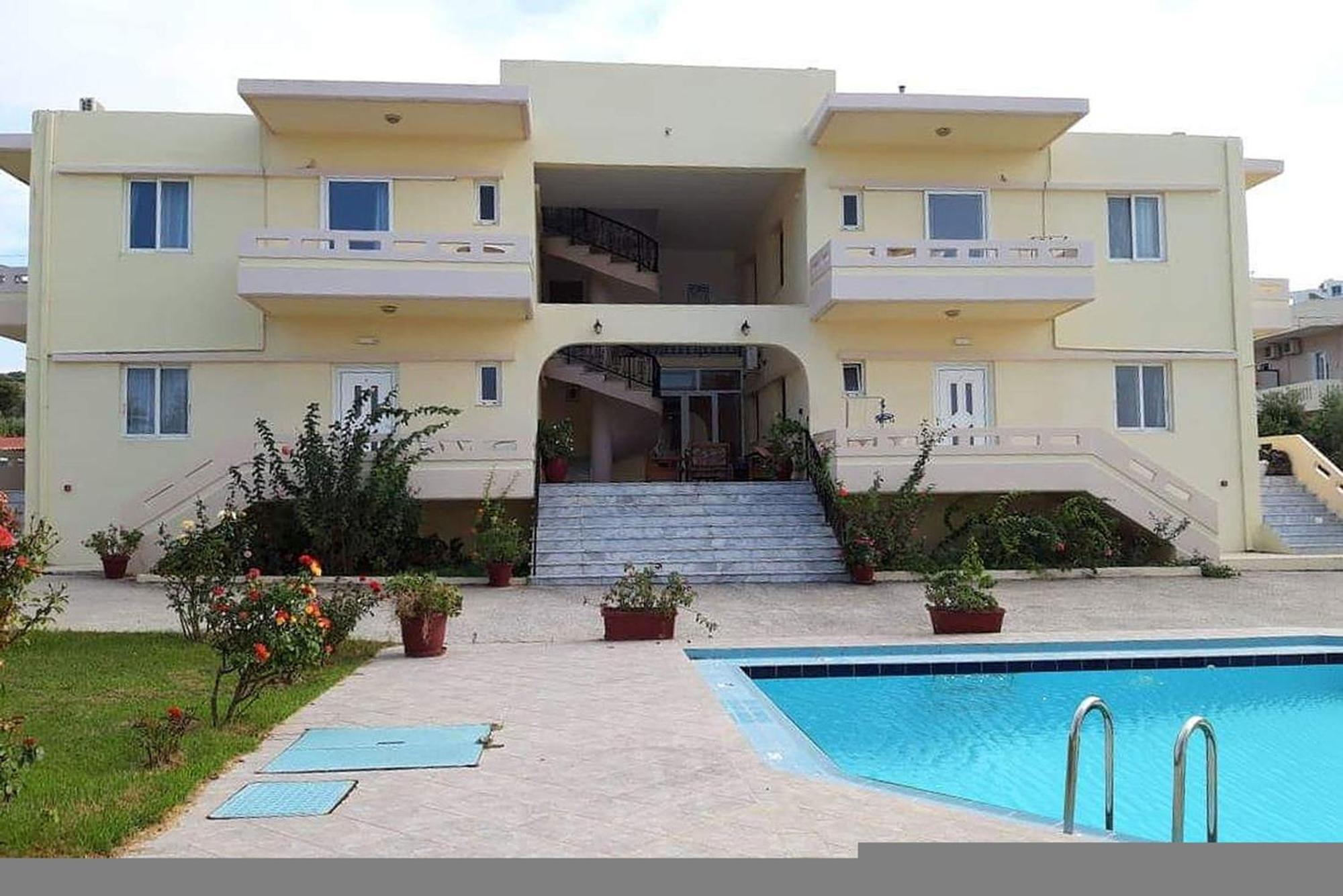 Litinas Apartments With Pool Agia Marina  Luaran gambar