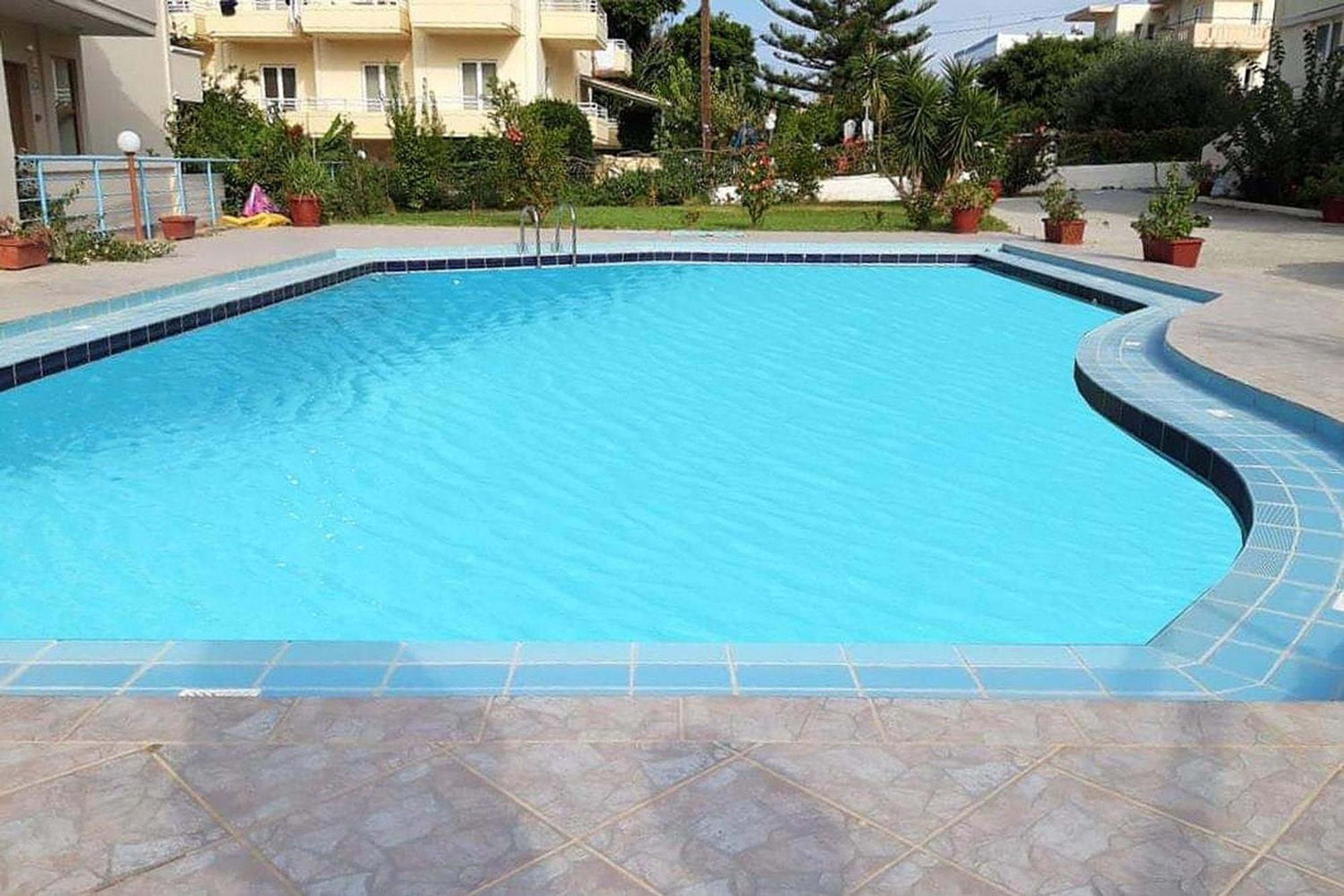Litinas Apartments With Pool Agia Marina  Luaran gambar