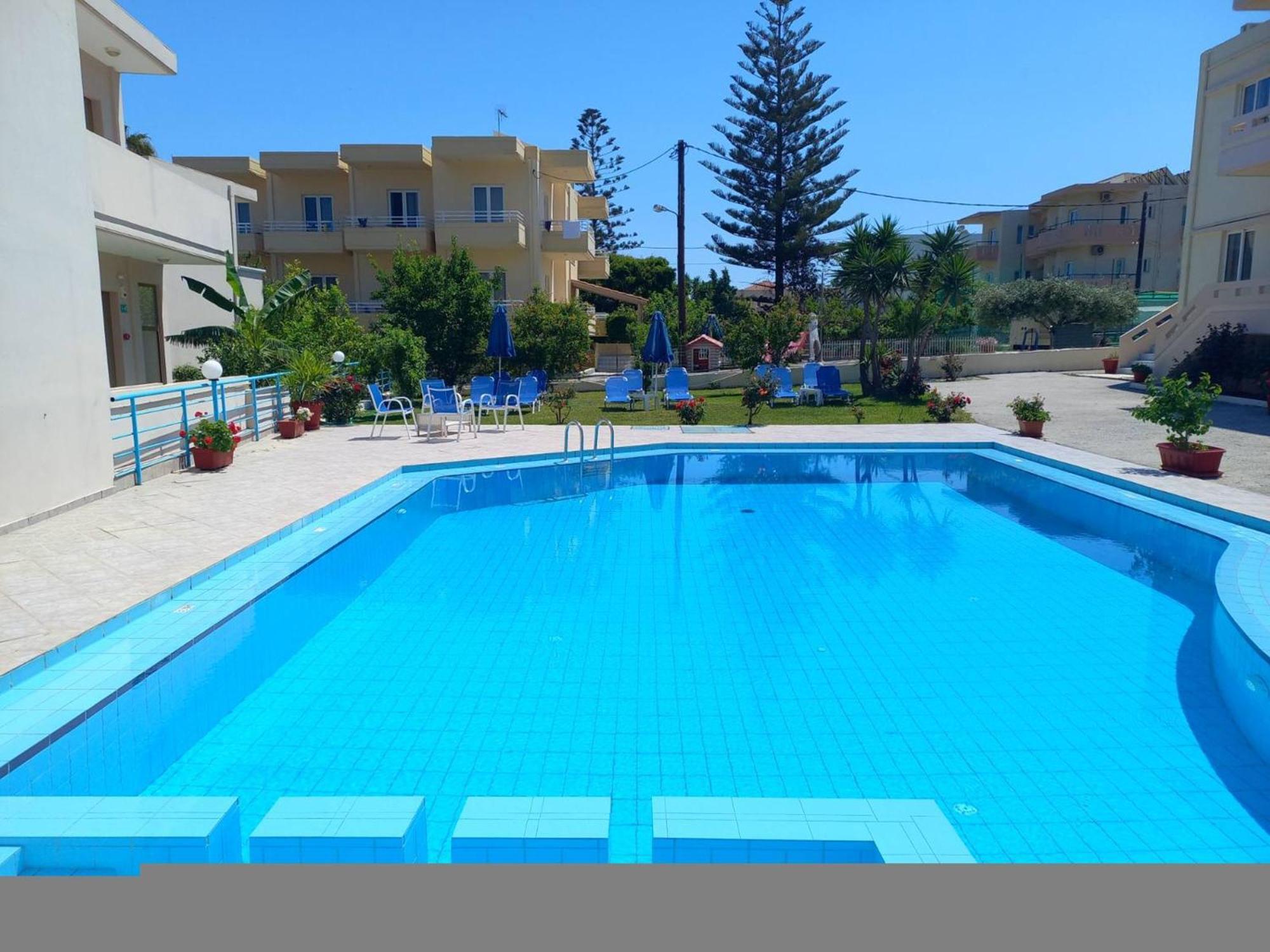 Litinas Apartments With Pool Agia Marina  Luaran gambar