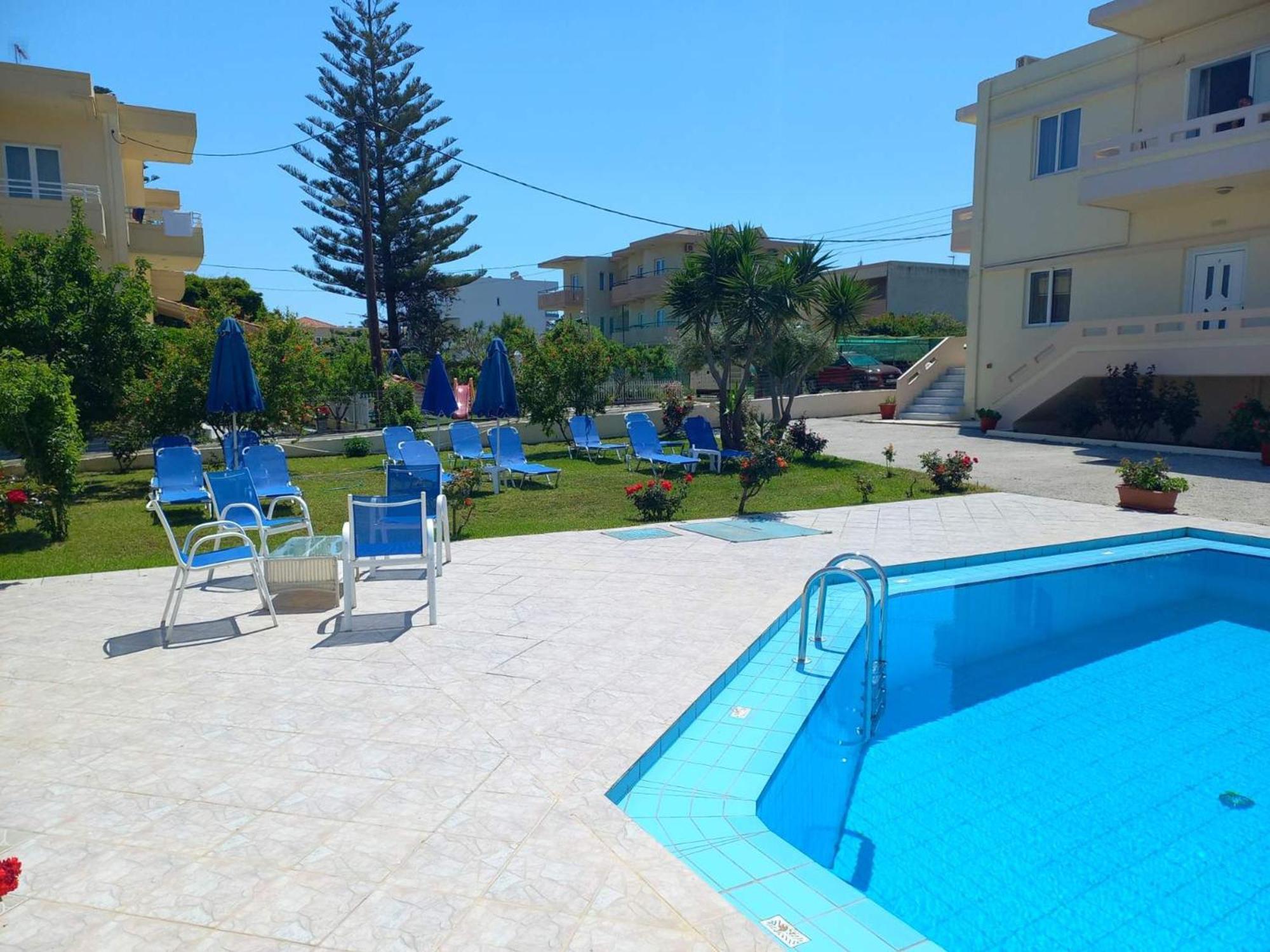 Litinas Apartments With Pool Agia Marina  Luaran gambar
