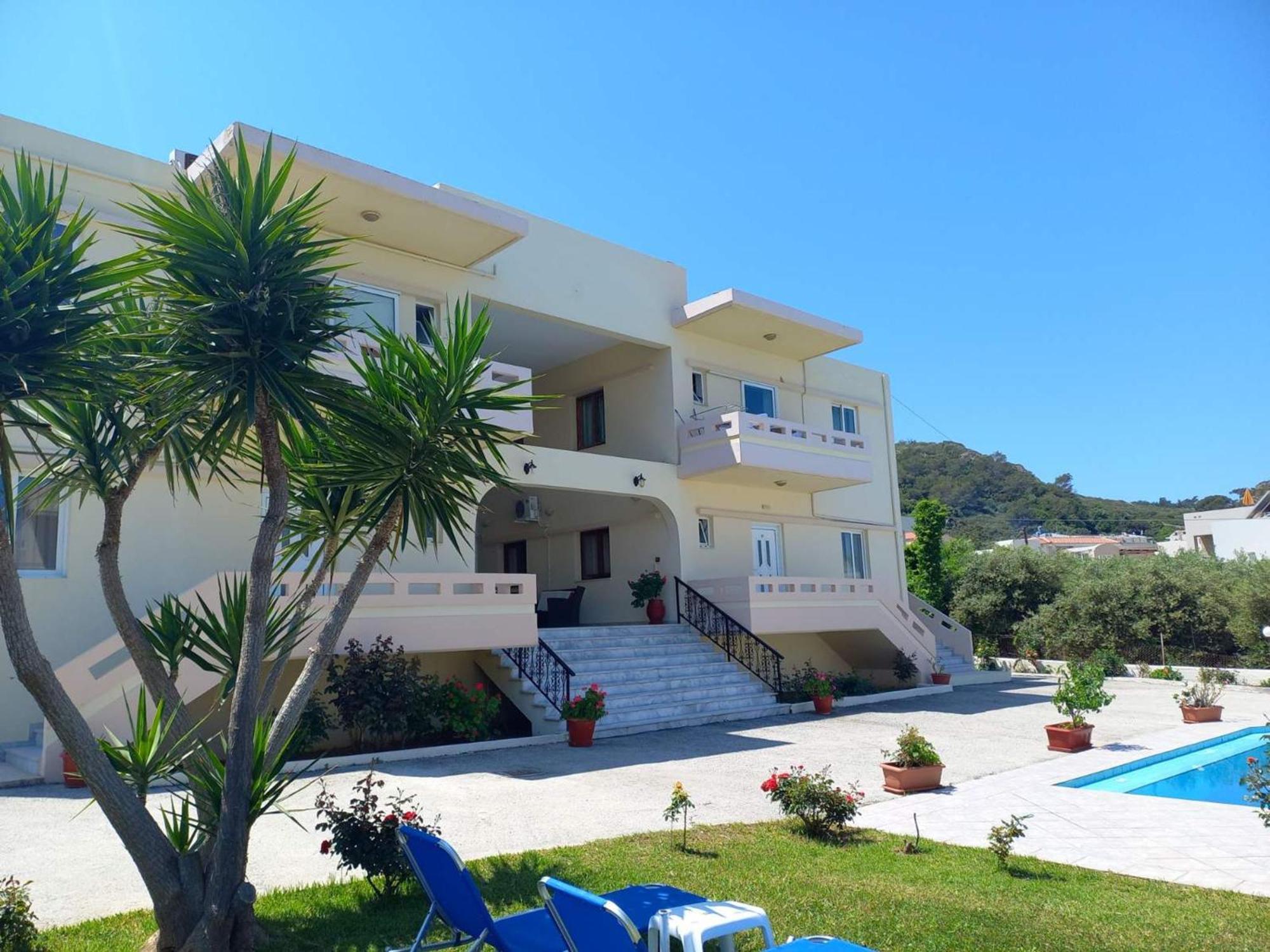 Litinas Apartments With Pool Agia Marina  Luaran gambar